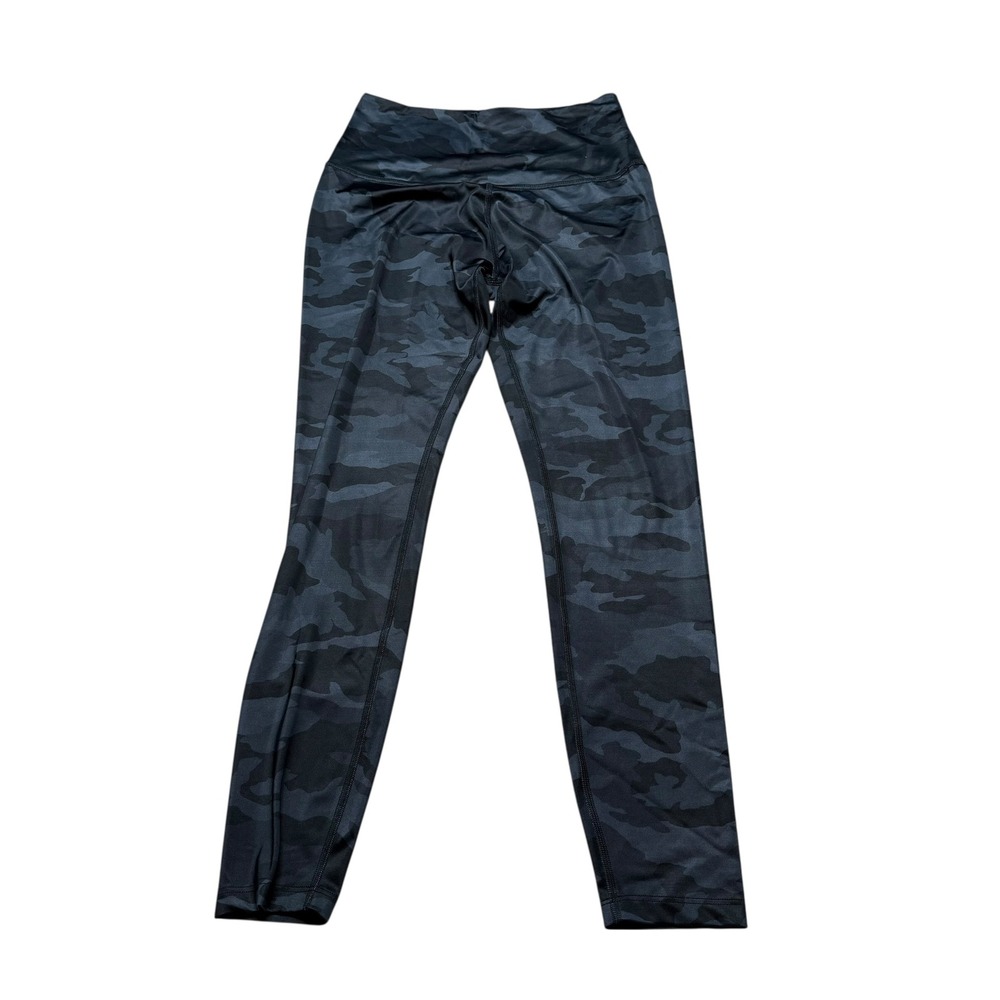 BEYOND YOGA Leggings Blue Grey Camo High Waist Active Pants Women's Size Large